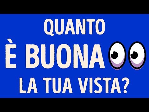 Video: Come testare la visione periferica (con immagini)