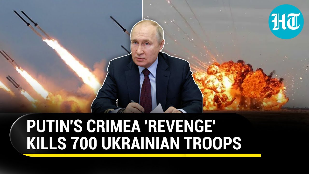 Russia Crushes Ukraine After Crimea Provocation; 700 Troops, Huge Ammo Depot Wiped Out