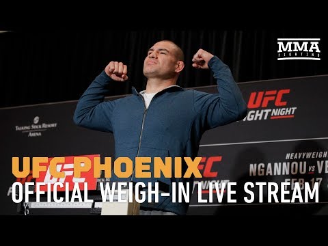 UFC Phoenix Official Weigh-ins - MMA Fighting