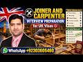 Carpenter and Joinery job interview Preparation in Punjabi Language for UK Visa