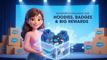 Salesforce Challenge 2025 | Hoodies, Badges & Big Rewards Hurry Up Register Now #salesforce #swags