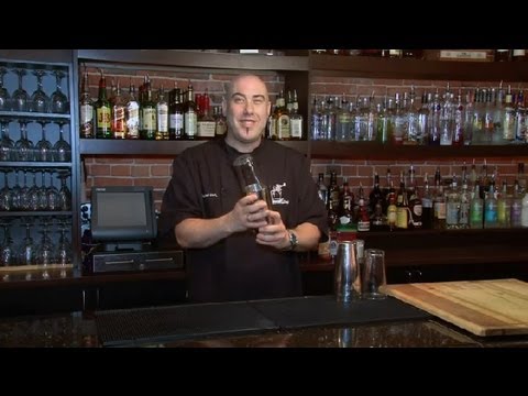 How to Get a Stuck Cover Off of a Glass Cocktail Shaker : Cocktails & Mixology