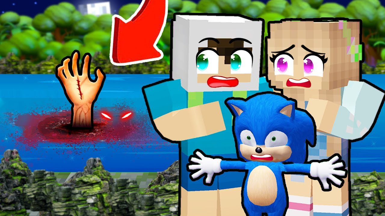 BEBEK SONİC'in GİZLİ GÖLÜNDE NE VAR? 😱 Minecraft