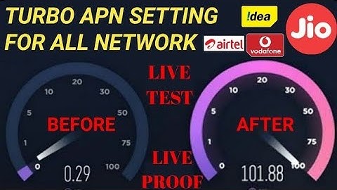 JUNE 2020 | 105 MB/s Speed | Jio APN Setting | Increase Jio 4G Speed | How to Increase Jio 4G Speed