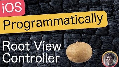 How to Set Root View Controller Programmatically in Swift 5 & Xcode 11