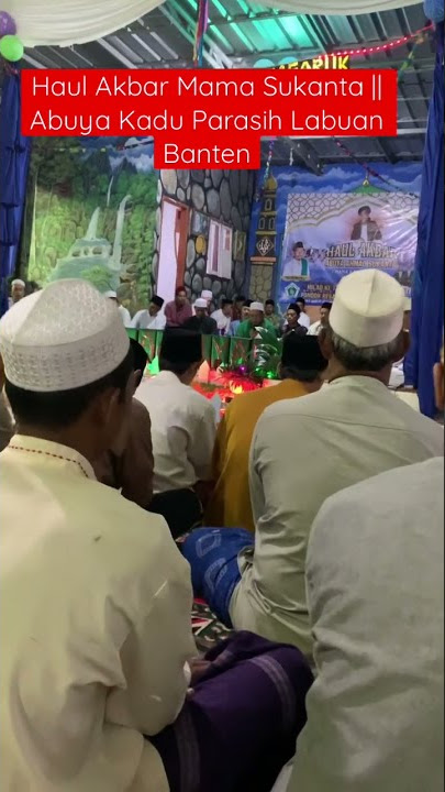Dzikir Thoriqoh Haul Abuya Sukanta || Mama Kadu Parasih Labuan Banten