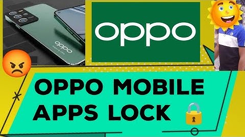 oppo mobile apps lock// How to set app lock in oppo a96" Oppo a96 App lock setting #jayanshuraj