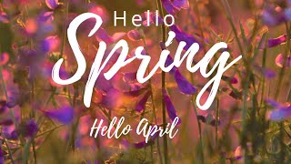 Hello Spring/ WELCOME April!