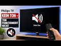 Philips TV kein Ton – Ton funktioniert nicht &amp; Audio Problem beheben (Lösung)
