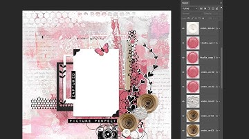 Using Layered Quick Pages in Digital Scrapbooking