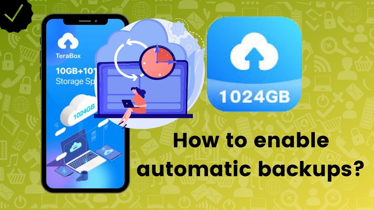 How to enable automatic backups in TeraBox? - YouTube