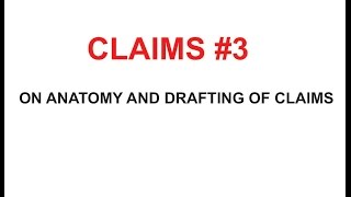 Don Boys Explains How to Write Claims for a Patent Application  Central Coast Patent Agency
