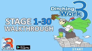 Ditching Work 3 - room escape game Stage 1-30 Walkthrough