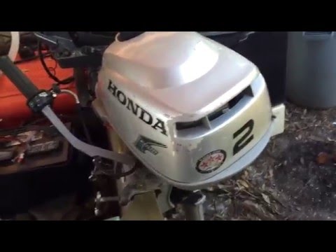 Honda 2 hp outboard boat motor review