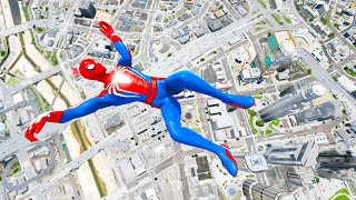 GTA 5 Epic Water Ragdolls Spiderman Vs Minions, Hulk, Squid Dolls, Gorilla, King Kong