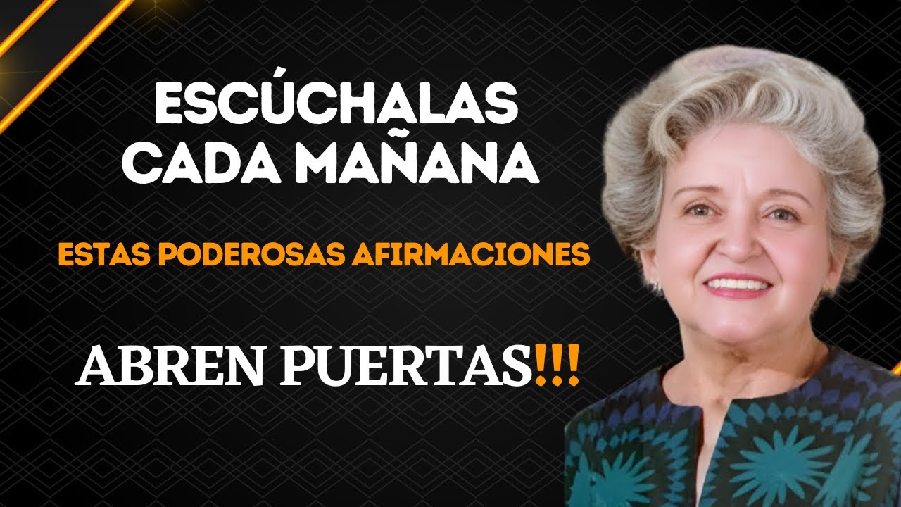 🙏COMIENZA TU DIA CON ESTAS PODEROSAS AFIRMACIONES - CONNY MÉNDEZ - YO SOY