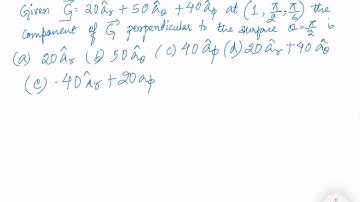 Review question 1.7 | Coordinate system | Principles of Electromagnetics by Matthew N.O.Sadiku