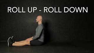 Здоровая спина. Упражнение 1. Roll-up - Roll-down.