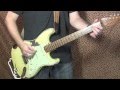 Mjt aged finishes vts model guitar demo