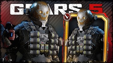 Gears 5: New Character - EMILE-A239 GAMEPLAY! (Halo Reach DLC)