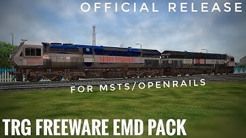 Realistic Freeware EMD Pack for MSTS/OpenRails | Official Release | TRG-TamilRailGamer
