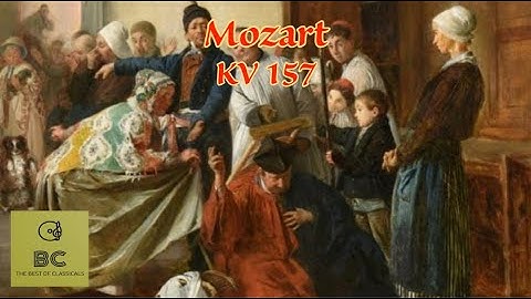 Wolfgang A. Mozart - KV 157 String Quartet No. 4 in C major