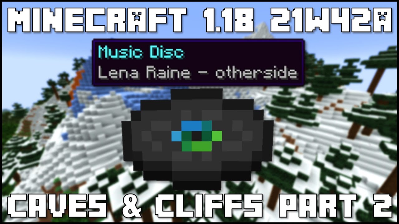 Minecraft 1.18 - Snapshot 21w42a - New Otherside Music Disc & More
