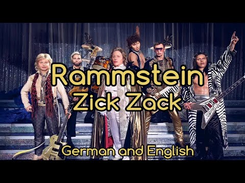 Rammstein - Zick Zack - English and German lyrics