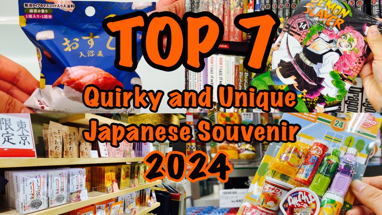 TOP 7 quirky and unique souvenirs which Japanese locals buy!!!!