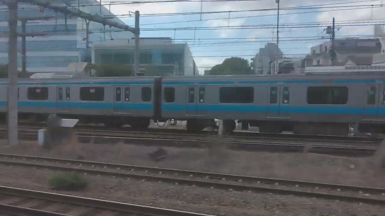 JR東日本E２３１系１０００番台で行く！東海道線：品川駅(JT-０３)→川崎駅(JT-０４)の旅！