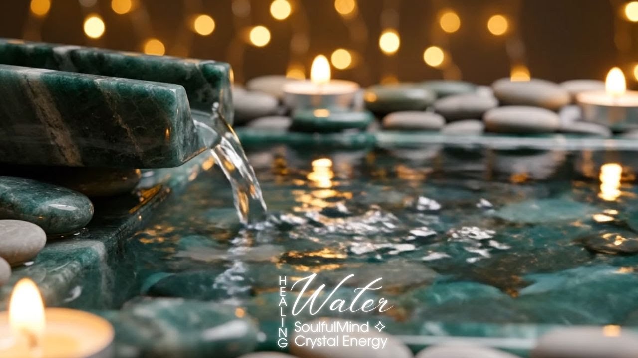 Healing Water 💧& Crystal Energy 💎| Deep Sleep & Calm Mind