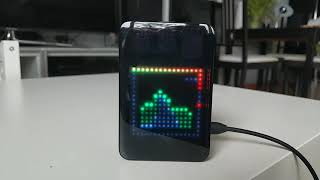 Raspberry Pi weather station with unicorn HAT HD