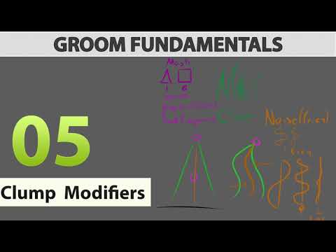 GROOM FUNDAMENTALS: lesson #05 Clump modifiers