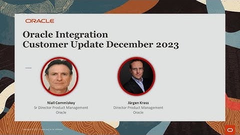 Oracle Integration product update December 2023