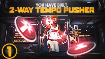 BEST 2 WAY TEMPO PUSHER RARE ISO BUILD IN NBA 2K20! THE BEST RARE ISO BUILD SERIES EPISODE 1!
