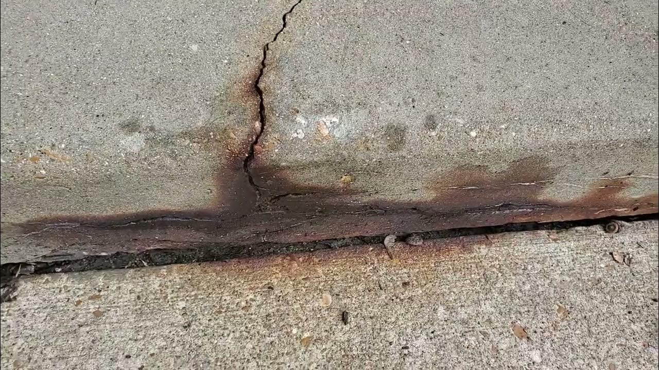 Why is my Concrete Front Porch Rusting Out??? YouTube