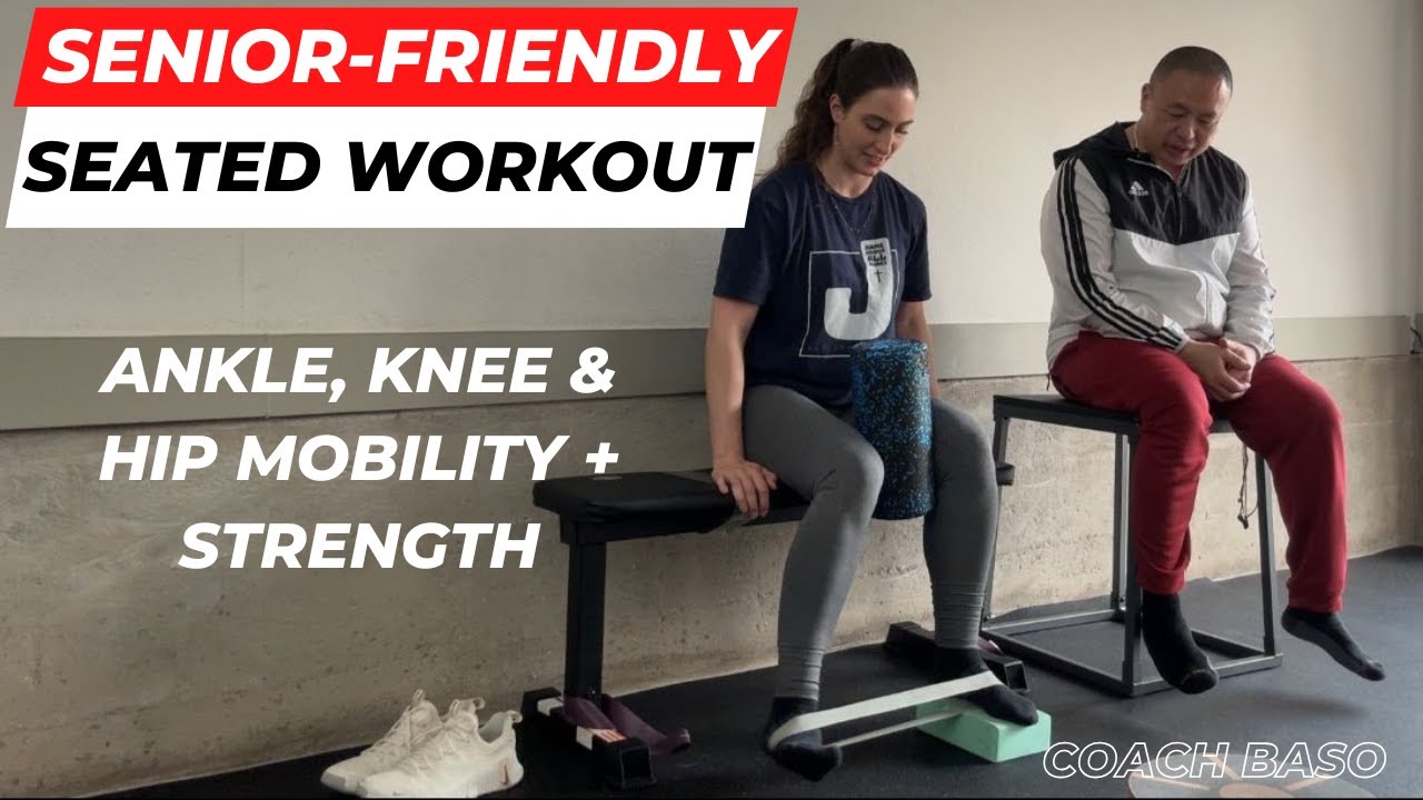 Seated Workout for Seniors | Improve Ankle, Knee & Hip Mobility + Strength