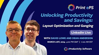 Unlocking Productivity and Savings - Layout Optimization Ganging