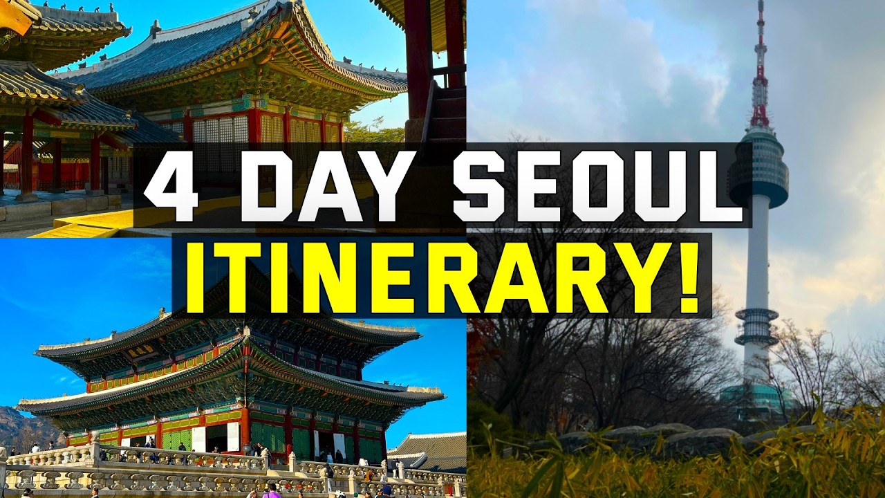 Seoul In 4 DAYS! Seoul Travel Guide 2026!
