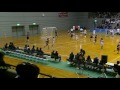 2016年度（第12回）春の全国中学生ハンドボール選手権大会　女子決勝戦（後半）　原川中（大分県）ｖｓ氷見北部中（開催地）