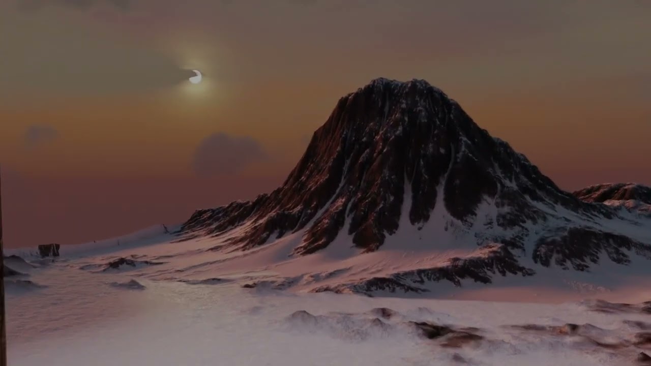 Research Station Alpha 7 created in Blender 2.93