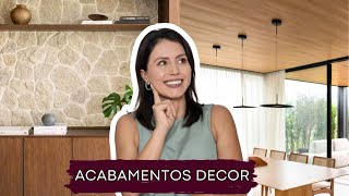 8 ACABAMENTOS DE DECORAÇÃO QUE FAZEM SUCESSO EM 2025
