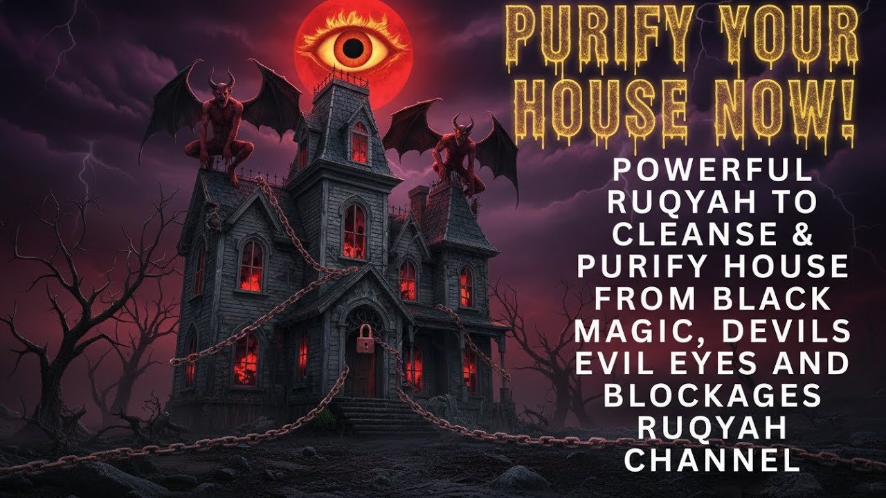 POWERFUL Ruqyah for House Cleansing Purify Home from Black Magic, Devil Jinns, Evil Eyes & Blockages