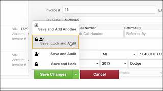 Towbook - Lock & Audit Tutorial