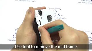 WIKO Rainbow UP battery replacement || How to replace Cameron Sino battery CS-WKR005SL