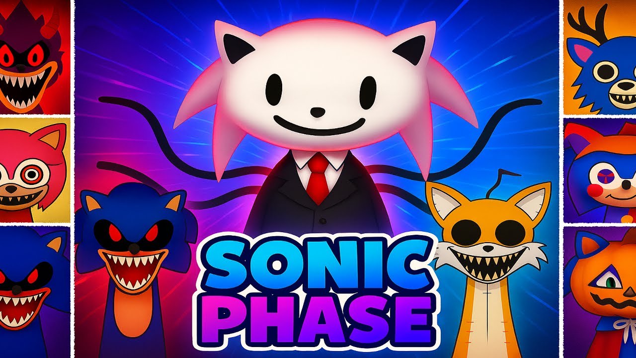 My New Sprunki : Sonic / All Phases Evolution (99 Nights, KPOP, GTA, Clown, Slender…)
