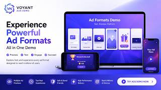 Flutter Ads SDK Demo 🚀 Native Ads, Rewarded Ads, Video Ads & Live Preview Platform