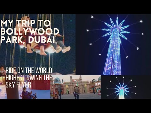 Worlds Tallest Swing 460ft # Dubai # Winter Vacations in Dubai # UAE # Bollywood Park and Resort.