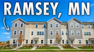 Parkside by M/I Homes | Modern Townhomes in Ramsey, MN (Capri Model Tour)