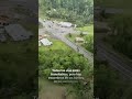 Desde el aire  los daños causados por tormentas severas en el condado de Holmes